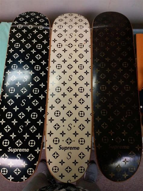 louis vuitton skate deck